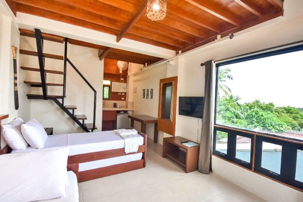 Family Room with view